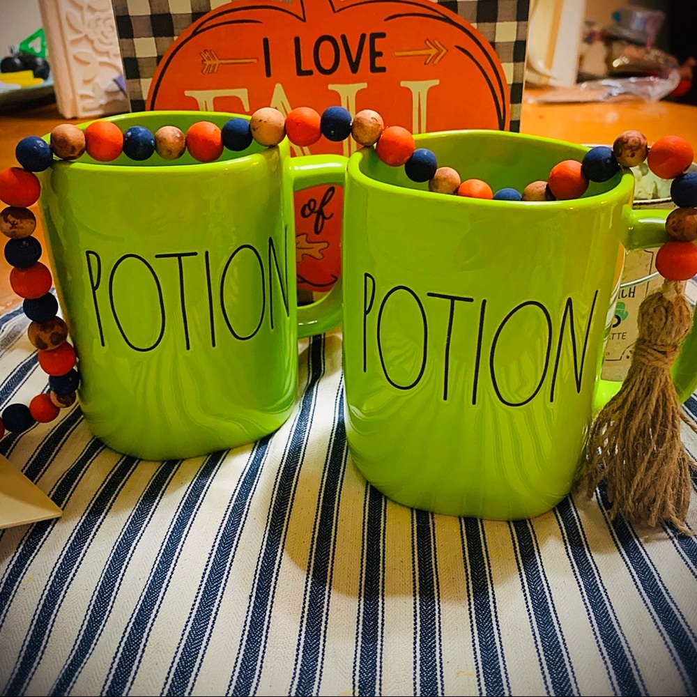 SOLD Set of Two Rae Dunn Potion mugs